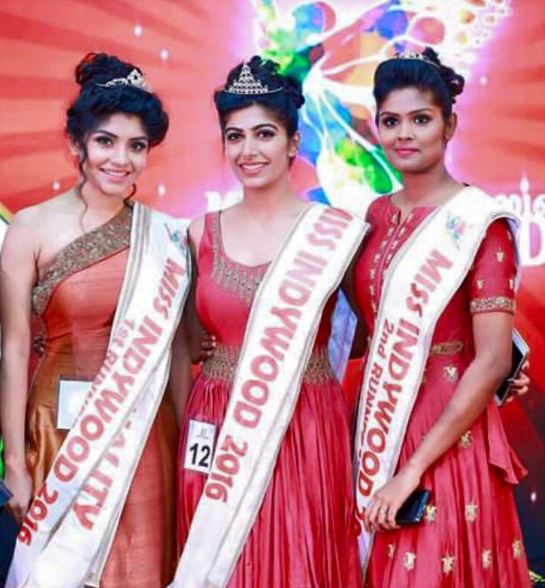 Revathy Sampath participated in Indywood modeling competition 2016