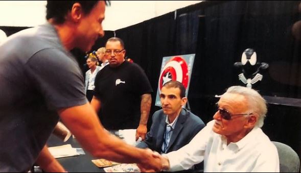 Richard Cetrone met Stan Lee