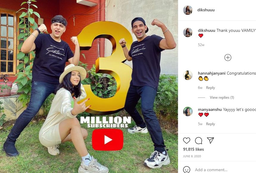 Rimorav Vlogs crossed over 3 million subscribers