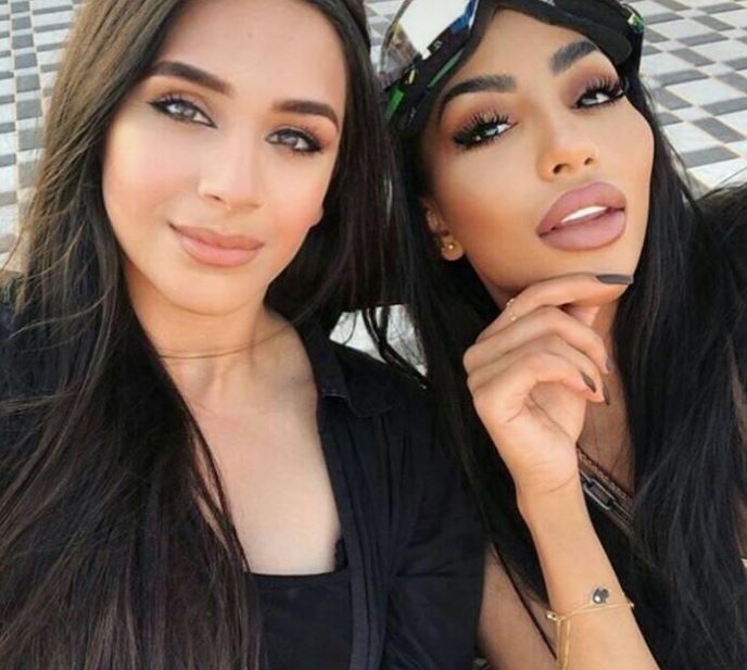 Rita Johal with her bestie
