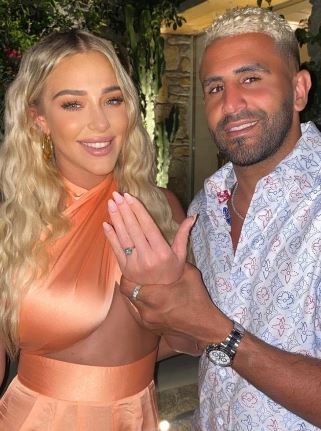 Rita Johal's ex husband Riyad Mahrez and his girlfriend Taylor Ward