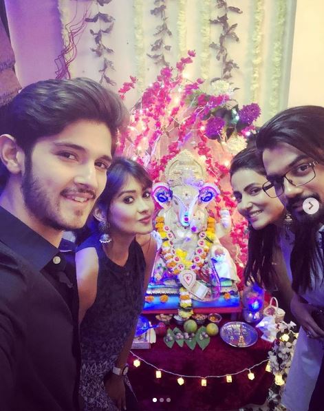 Rocky Jaiswal celebrates Ganesh Chaturthy