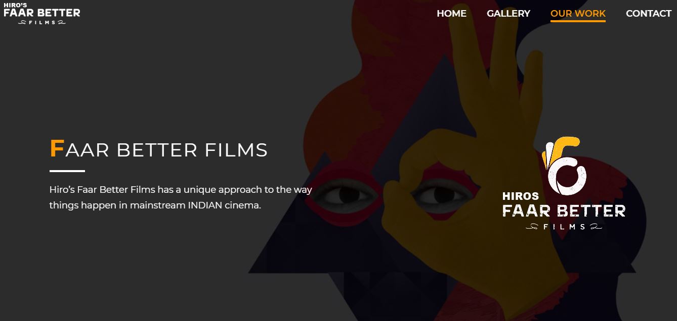 Rocky Jaiswal owns Hiro’s Faar Better Films Production House