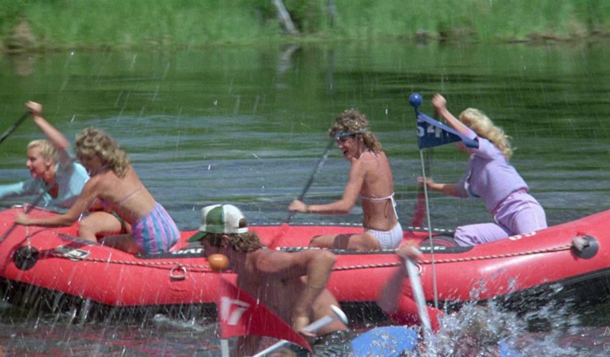 Romy Walthall Windsor in her debut movie Up the Creek
