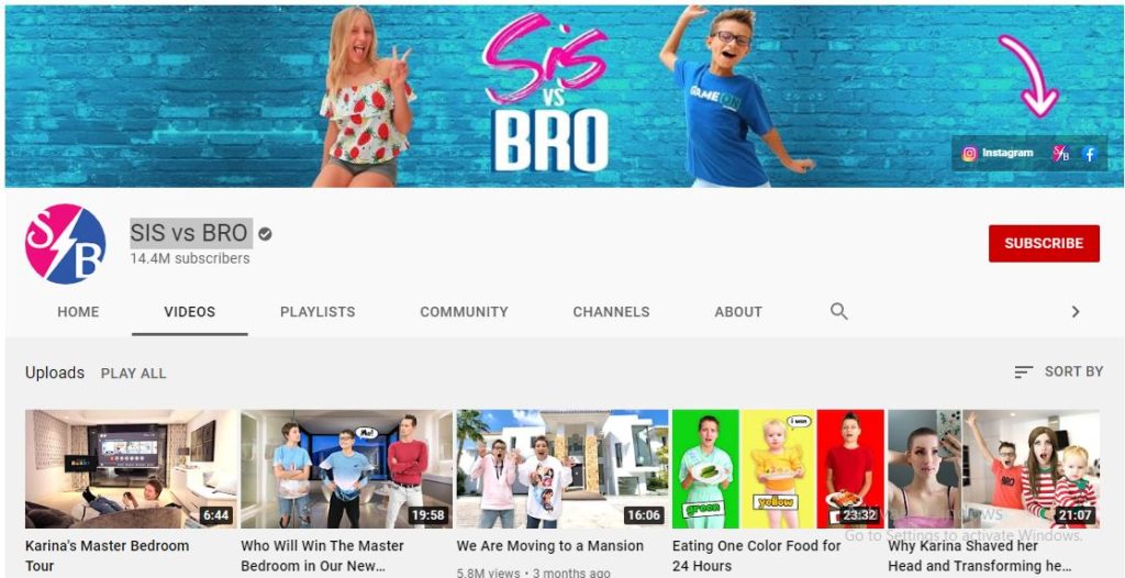 Ronald Kurzawa's famous Youtube channel SIS vs Bro