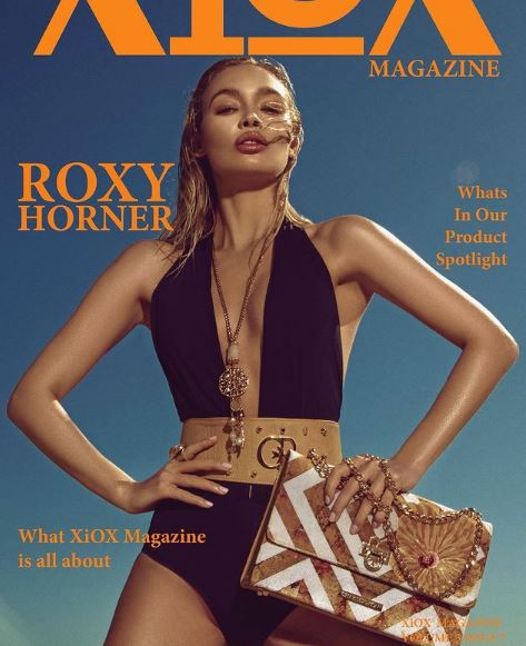 Roxy Horner featured on various magazines cover