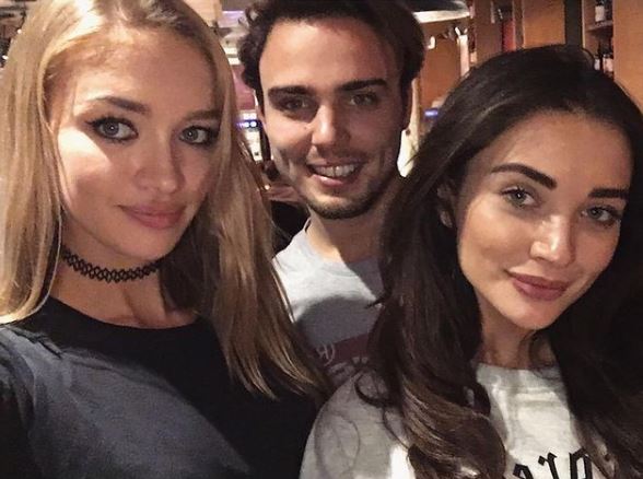 Roxy Horner with her friends