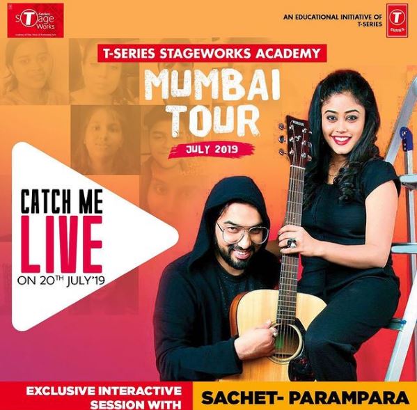 Sachet Tandon and his wife Parampara Tandon's Mumbai Tour