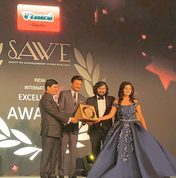 Sachet Tandon honored with Vimal Elaichi SAWEIIEA Award