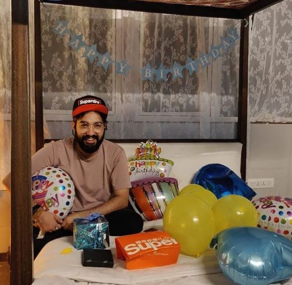 Sachet Tandon on his 30th birthday