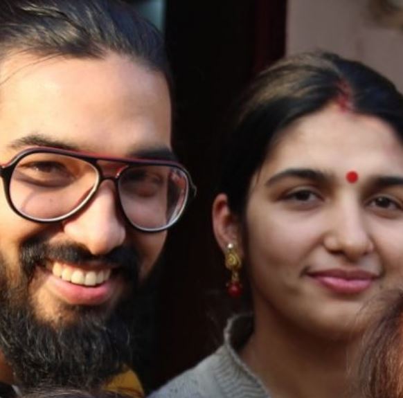 Sachet Tandon with his sister