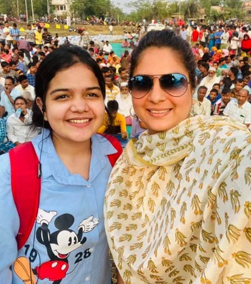 Sakshi Joshi during West Bengal Elections 2021