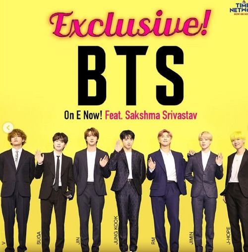 Sakshma Srivastav is famous for taking Interview with BTS band in May 2021