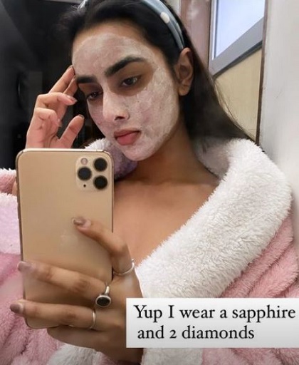 Sakshma Srivastav loves to wear rings