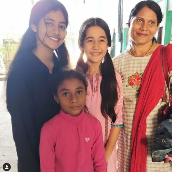 Sanchita Basu met with the lead cast of Kulfi Kumar Bajewala serial