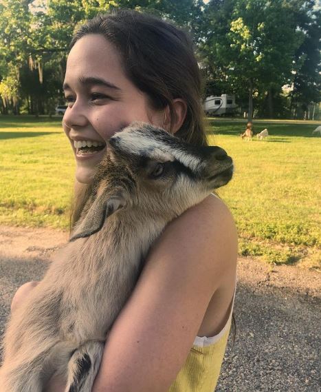 Sarah Catherine Hook is an animal lover