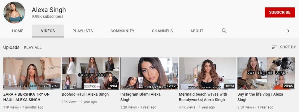 Shannon Singh is a Youtuber