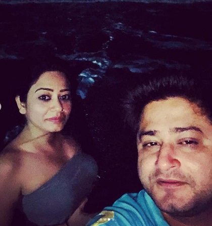 Shreya Singh with her brother enjoying their Rakhi week together on a vacation