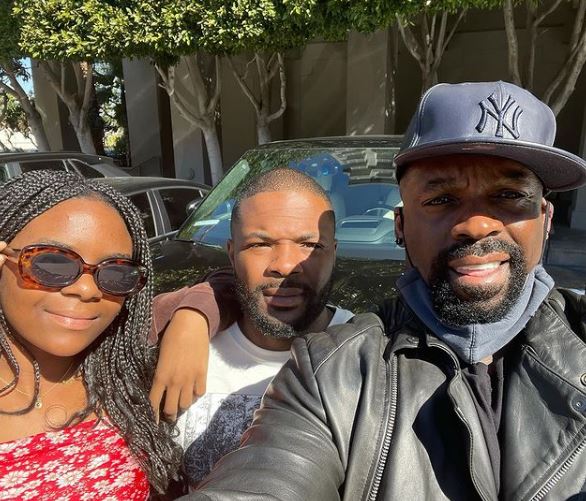 TK Kirkland with his Children Trinty and Aris