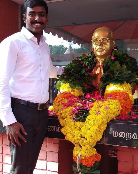 Tamilan Prasanna tributes Dr. B. R. Ambedkar