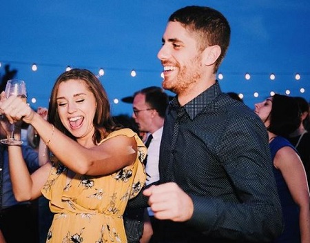 Taylor Misiak and her boyfriend Tony Yacenda