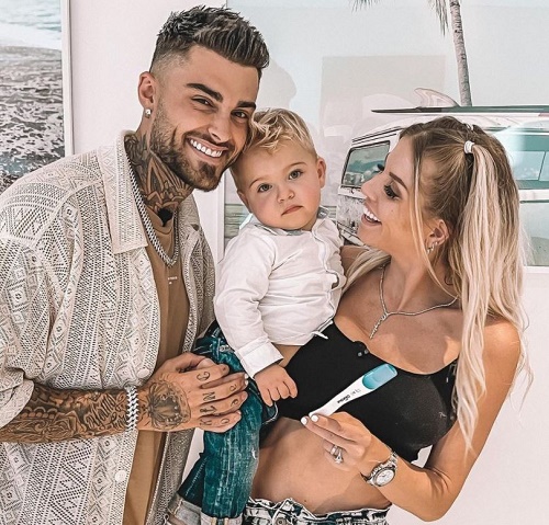 Thibault Garcia and his wife Jessica Thivenin are expecting their second child