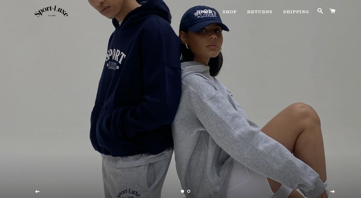 Tia Lineker fashion brand named Sport Luxe