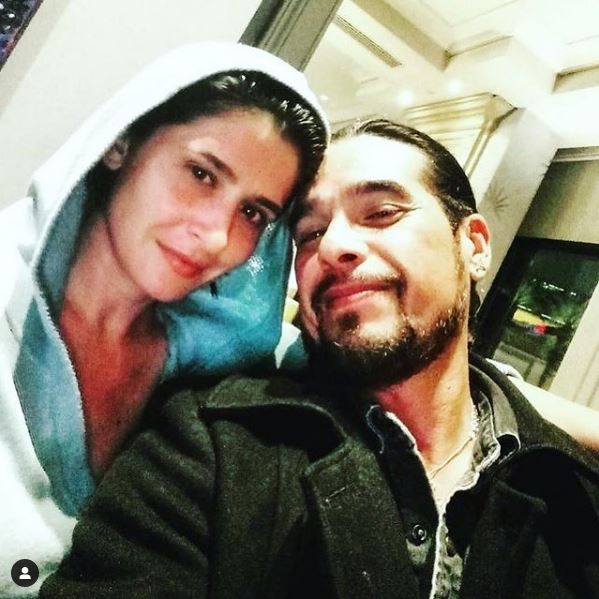 Vera Cherny with her co-star Joseph Campos
