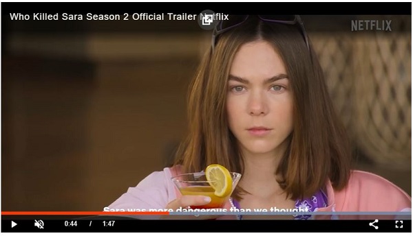 Ximena Lamadrid acted as Sara in the webseries named Who Killed Sara