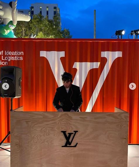 Zack Bia collaborated with Louis Vuitton