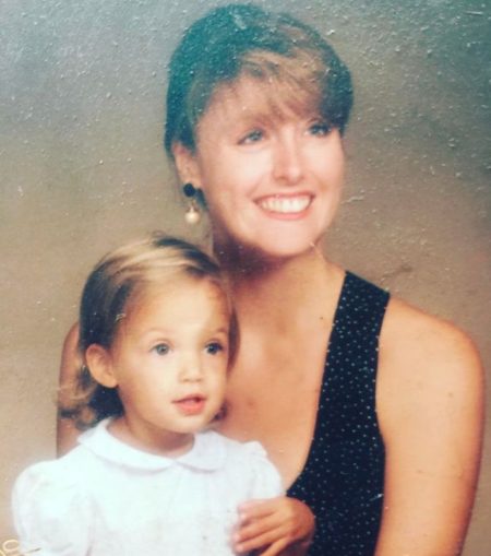 A young Alyssa Arce with her mom Melissa Arce