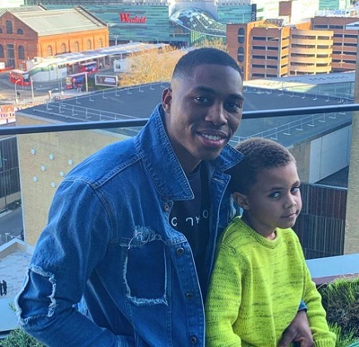 Aaron Francis with his nephew named Connor