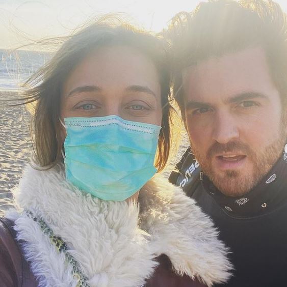 Alana Hadid and her boyfriend Alex Stickland