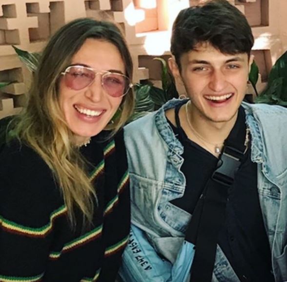 Alana Hadid with her brother Anwar Hadid