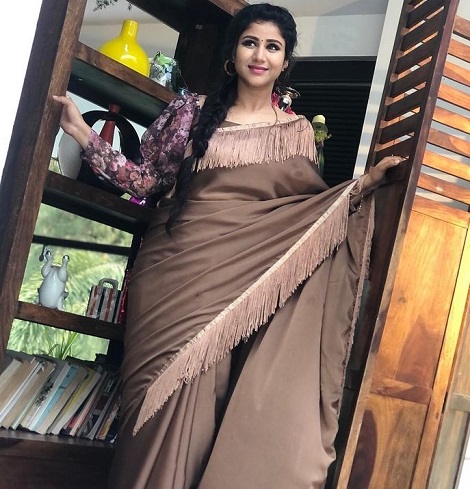 Alya Manasa in her favorite traditionals