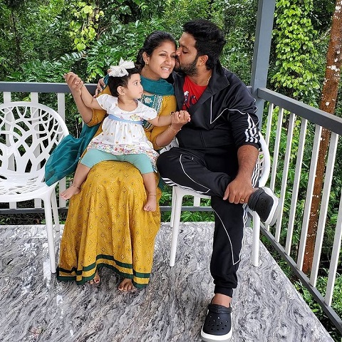 Alya Manasa on a holiday with her family