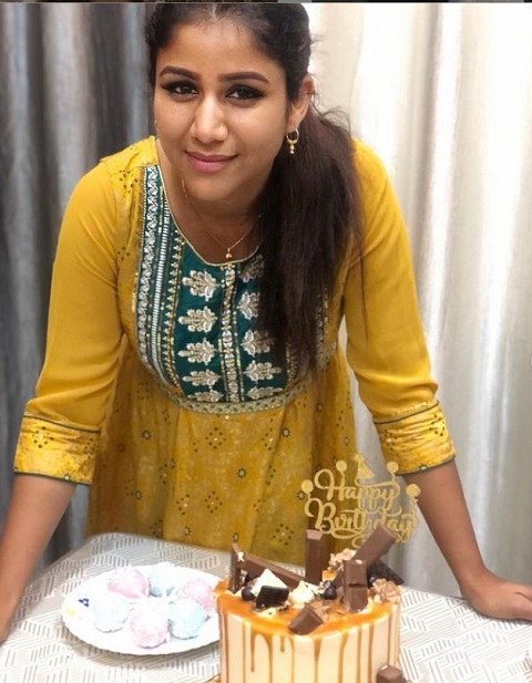 Alya Manasa on her birthday