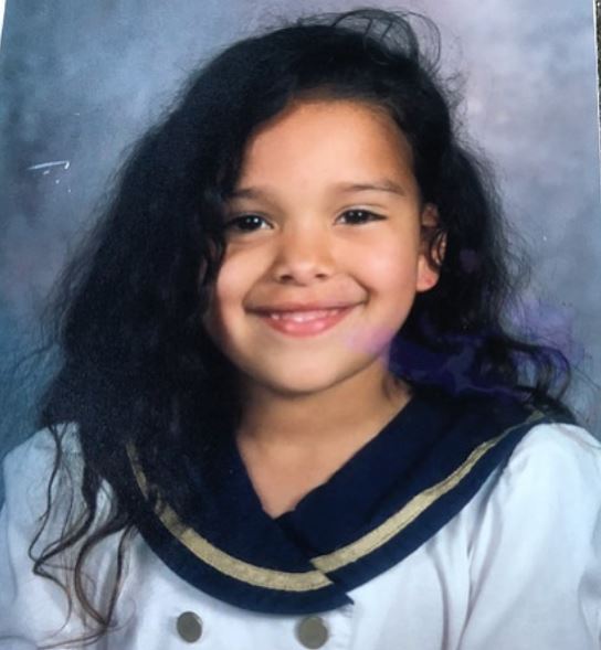 An old photo of Gloria Govan