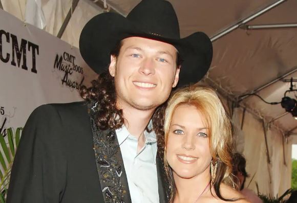 An old photo of Kaynette Williams with her former spouse Blake Shelton