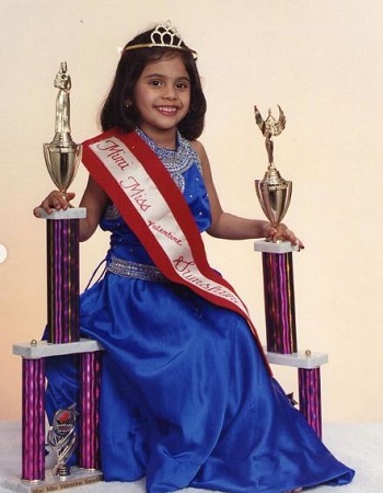 An old photo of Vaidehi Dongre