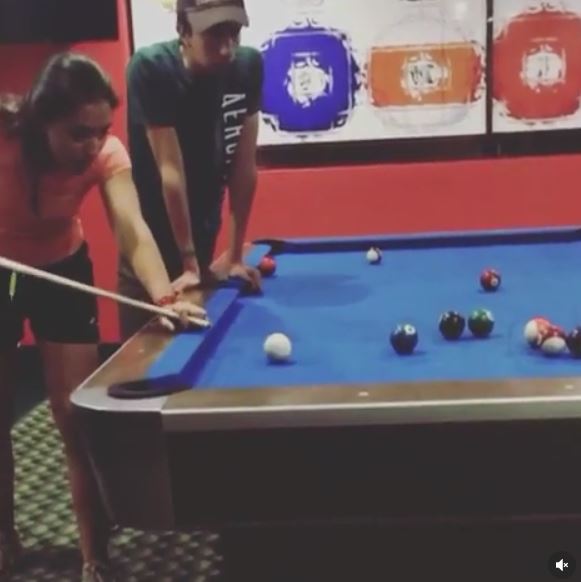 Ana Vazquez loves to play Pool