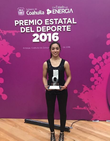 Ana Vazquez won Coahuila State Sports Award 2016