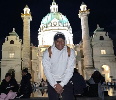 Andrew Spencer favourite place is Karlsplatz