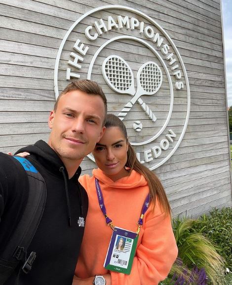 Anett and Márton Fucsovics got engaged on November 30, 2017