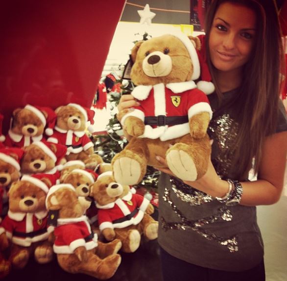 Anett loves stuffed teddy bears