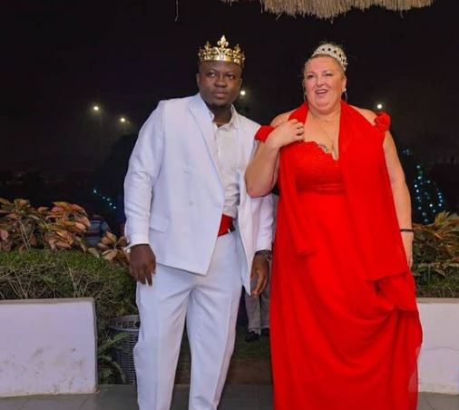 Angela Deem with her husband Michael Ilesanmi