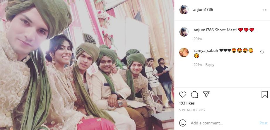 Anjum Khan is an actress