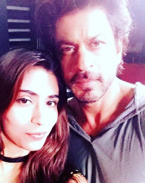 Anjum Khan with Shahrukh Khan