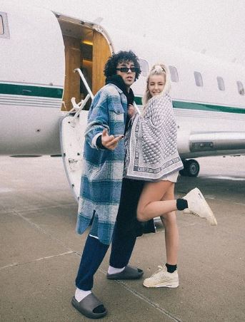 Ari Aguirre with his best friend Tana Mongeau