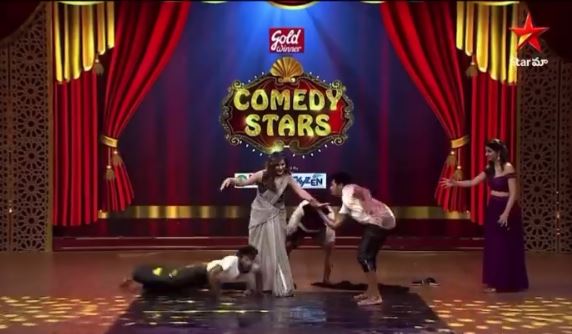 Ashu Reddy featured in Comedy Stars